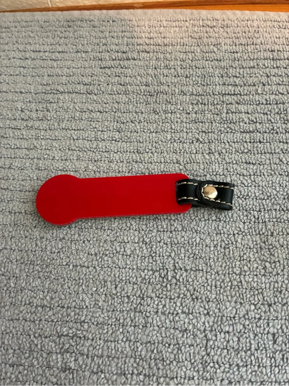 Volkswagen GTI Red & Black Keychain